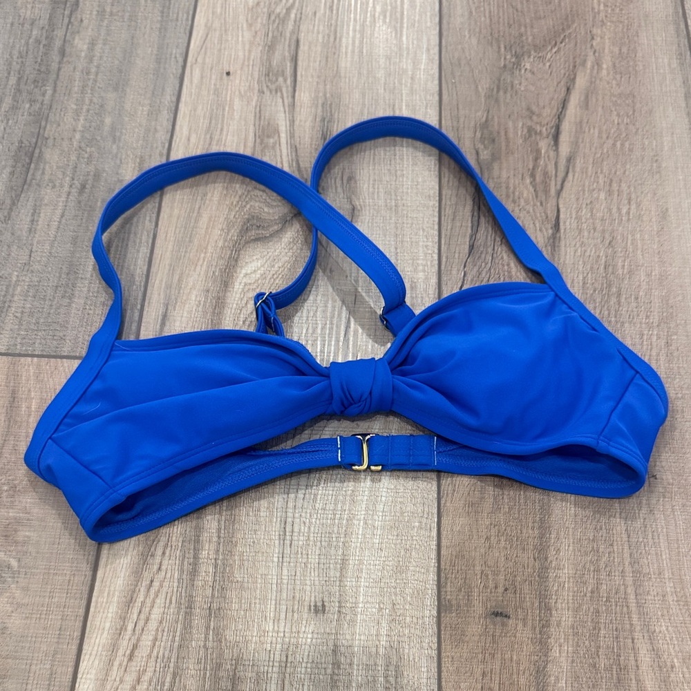 Xhilaration Vibrant Blue Bikini Top